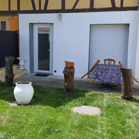 Ferienwohnung La Vieille Fermette Obersaasheim Exterior foto