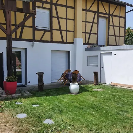 Ferienwohnung La Vieille Fermette Obersaasheim Exterior foto